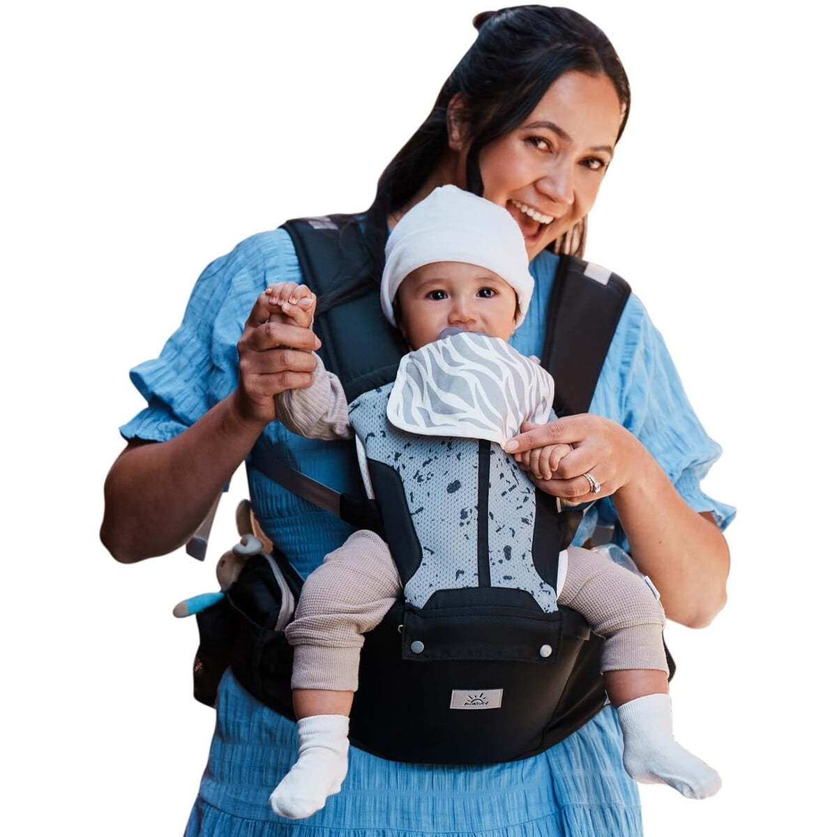 Portabebé Momtory 6en1 Certificado Seguro Ajustable Hip Seat