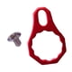 thumbnail image 4 of Carrete De Pesca Antioxidante De Aleación De Aluminio, Placa De Bloqueo Con Mango Izquierdo Y Derecho, Color Rojo, 4 of 5