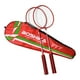 thumbnail image 5 of 2x Juego De Raquetas De Bádminton Entrenamiento De Atletas Y Competición Para Playa Al Aire Libre Rojo, 5 of 5
