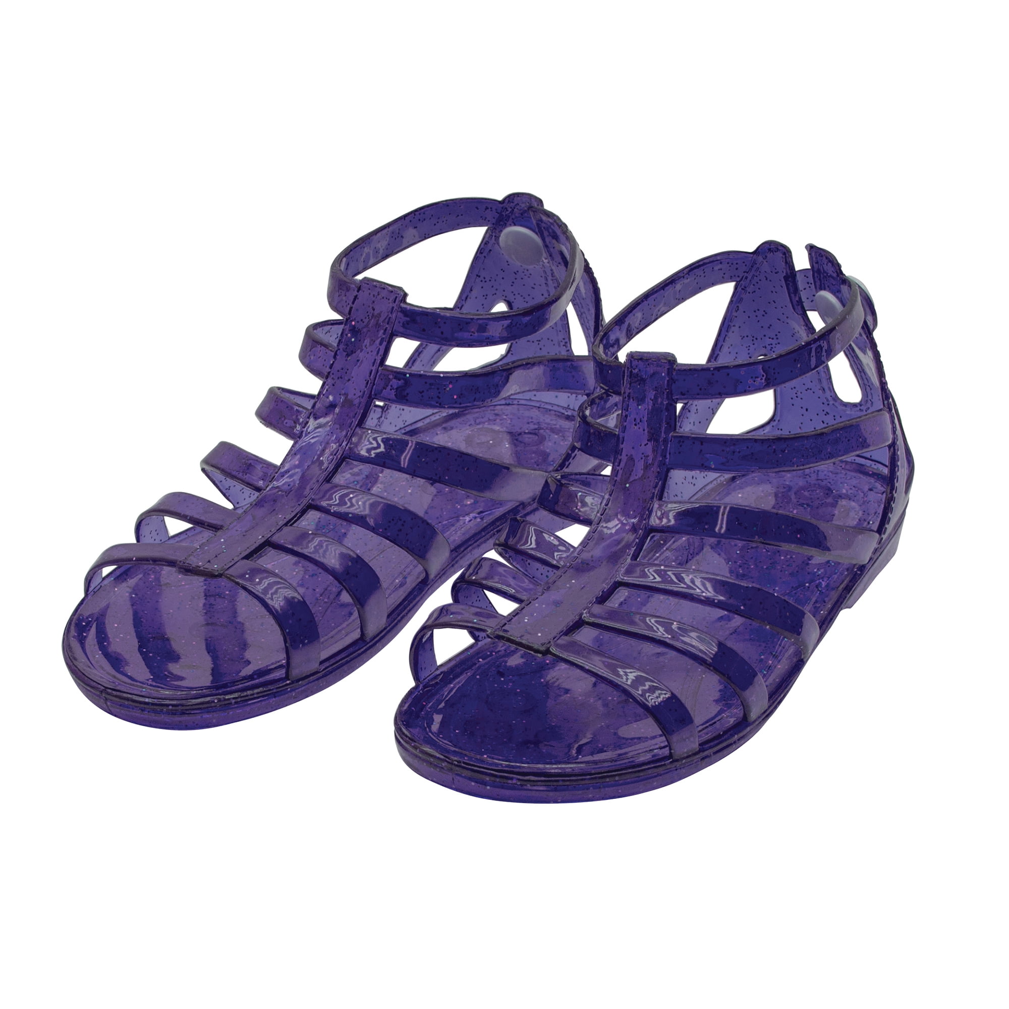 Delsol - Sandalia Gladiator Girl Jellies - Violeta De Para Niños - Par De Sandalias
