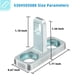 thumbnail image 2 of Pestillo de puerta para lavadora Fuzqq 5304505088 compatible con Electrolux, 2 of 7