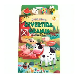 Latinbooks - Libro Colores Infinitos - Divertida Granja - Equipo Editori