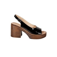 Degas - Sandalia Cuero Yanil Negro