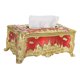 thumbnail image 1 of Magnífico Dispensador De Caja De Almacenamiento Con Soporte Para Cajas De Pa?uelos Para La Decoración De La Habitación Del Coche, Rojo Dorado, 1 of 5