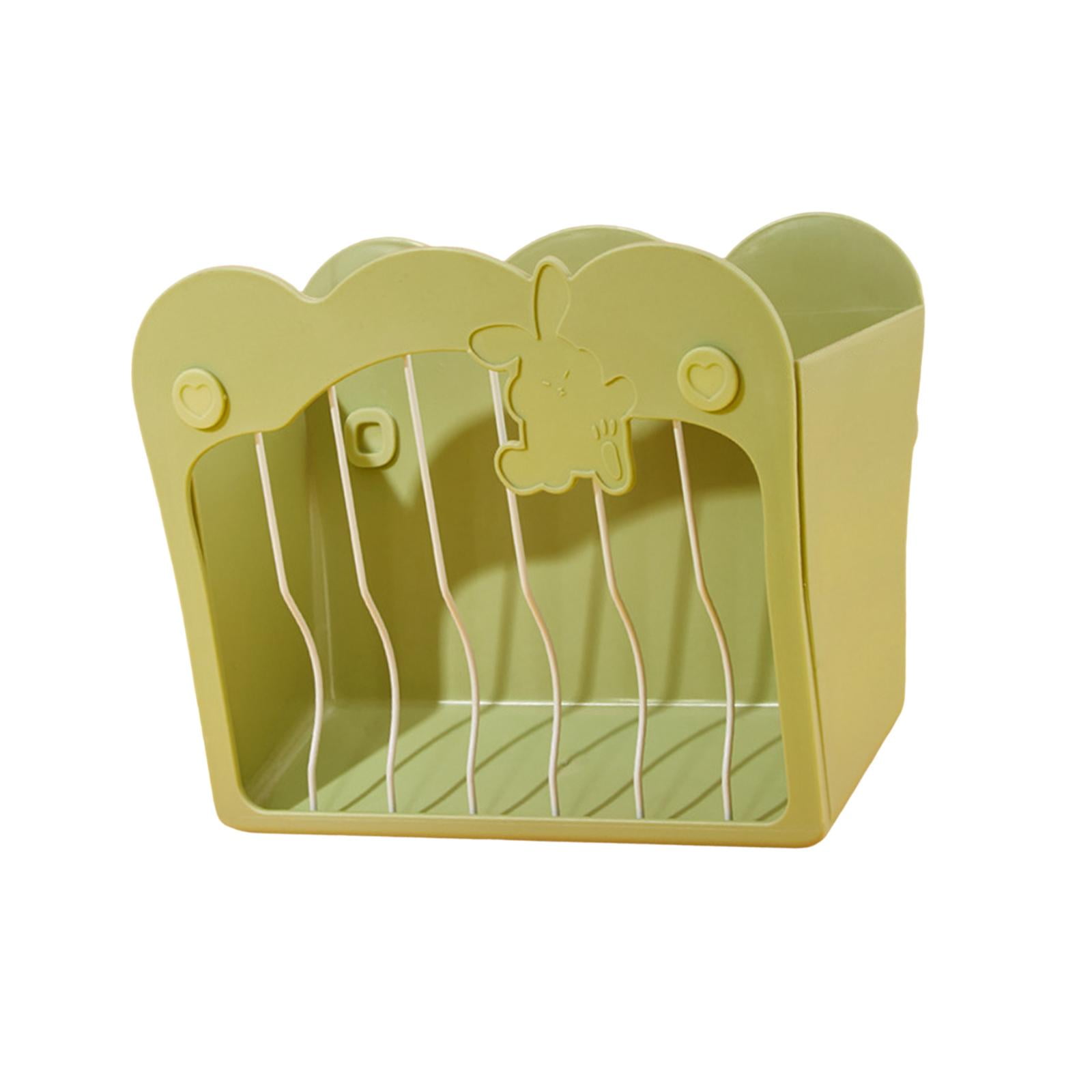 Alimentador De Heno Para Conejos, Soporte Para Heno Para Conejos, Almacenamiento Menos Desperdiciado, Alimentador De Heno Para Cobayas, Verde