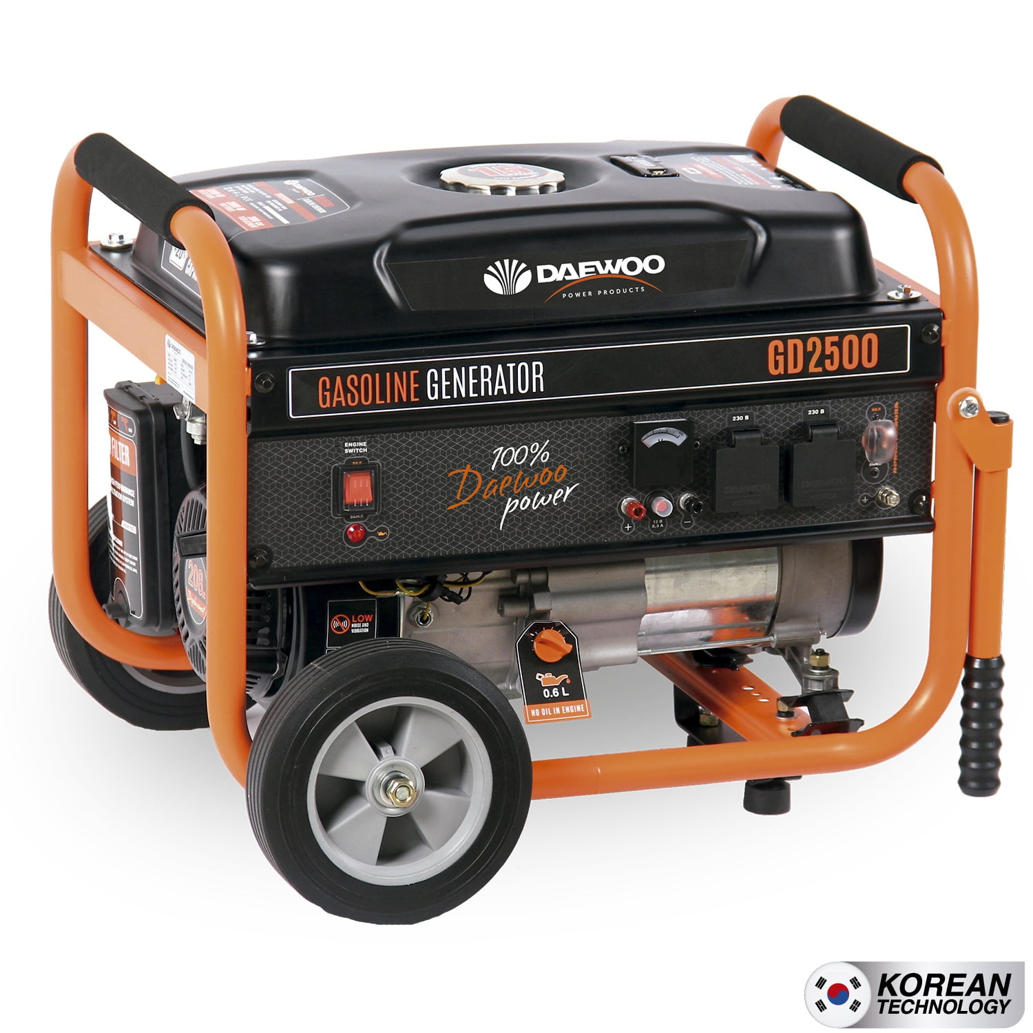 Generador Eléctrico Daewoo A Gasolina Gd2500