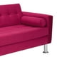 thumbnail image 4 of Sofa Retro 3c Felpa 12 Burdeo, 4 of 6