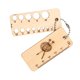 thumbnail image 3 of Regla De Calibre De Punto De Madera, Calibre De Aguja De Tejer Cuadrado Para Artistas Y Dise?adores, 3 of 5