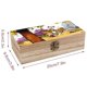 thumbnail image 2 of Calvin y Hobbes Caja Organizadora de Madera Rústica - Caja Decorativa Multifuncional para Escritorio, Hogar, Oficina, Joyas y Manualidades, 2 of 6