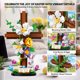 thumbnail image 3 of Set de construcción Cruz cristiana con flores y lirios de Jesús HiDectee, 3 of 6