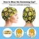 thumbnail image 3 of Emoji Gorro de Natación de Licra, Gorro de Baño de Tela Cómoda, Gorro Elástico Antideslizante para Hombres, Mujeres y Niños, 3 of 6