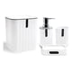 thumbnail image 1 of Set Juego Accesorios Baño 4 Pzas Moderno Hogar Lau, 1 of 3