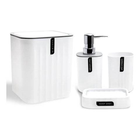 Genérico - Set Juego Accesorios Baño 4 Pzas Moderno Hogar Lau