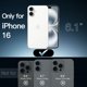 thumbnail image 2 of Funda Magnética Transparente JETech para iPhone 16 (6,1 pulg.), 2 of 6
