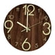 thumbnail image 4 of Reloj De Pared Luminoso Acrílico Moderno 12 '' Resplandor Silencioso En Reloj Oscuro Decoración Para El Hogar B, 4 of 5