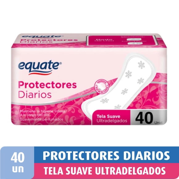 Protectores Femeninos Equate Diarios, 40 Un