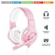thumbnail image 3 of Audifono Gamer Rosado Pc Ps4 Xbox Switch Trust Gxt 310p Pink rosa, 3 of 4