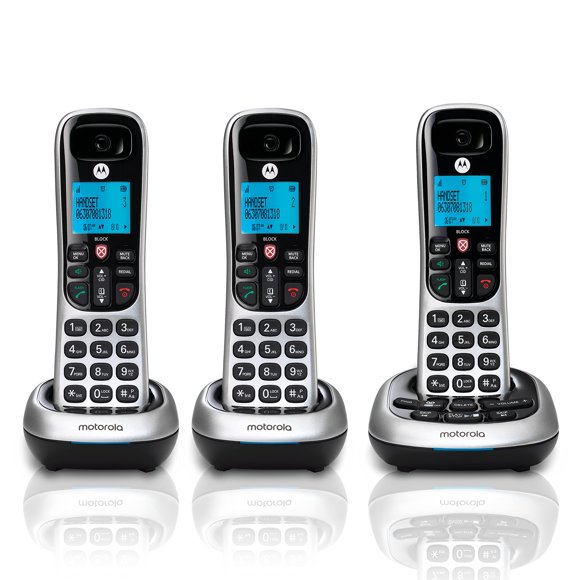 Teléfono inalámbrico Motorola CD4013 con contestador automático