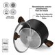 thumbnail image 3 of Olla Antiadherente Cuisine Tapa De Cristal 2.6 litros Fissman, 3 of 10