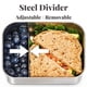 thumbnail image 4 of Fiambrera Modaniam FlexiBento de acero inoxidable de 800 ml con tapas, 4 of 9