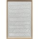 thumbnail image 1 of Cuadro Decorativo Abstracto Pintado a Mano Movimiento Blanco 60x90, 1 of 4
