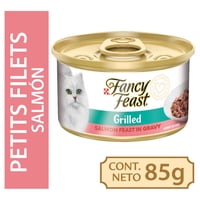 Fancy Feast - Alimento Húmedo Gato Adulto Petits Filets De Salmón Lata