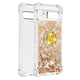 thumbnail image 2 of Funda Para Google Pixel 7a Con Brillo Líquido, Protección Completa Y Soporte De Anillo Giratorio, 2 of 4