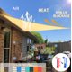 thumbnail image 4 of Toldo de Sombra Shade Sail Windscreen4less 6 m x 6 m x 6 m Marrón, 4 of 9