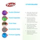 thumbnail image 3 of Carpas y túneles Playz Rainbow para niños con canasta de baloncesto, 3 of 3