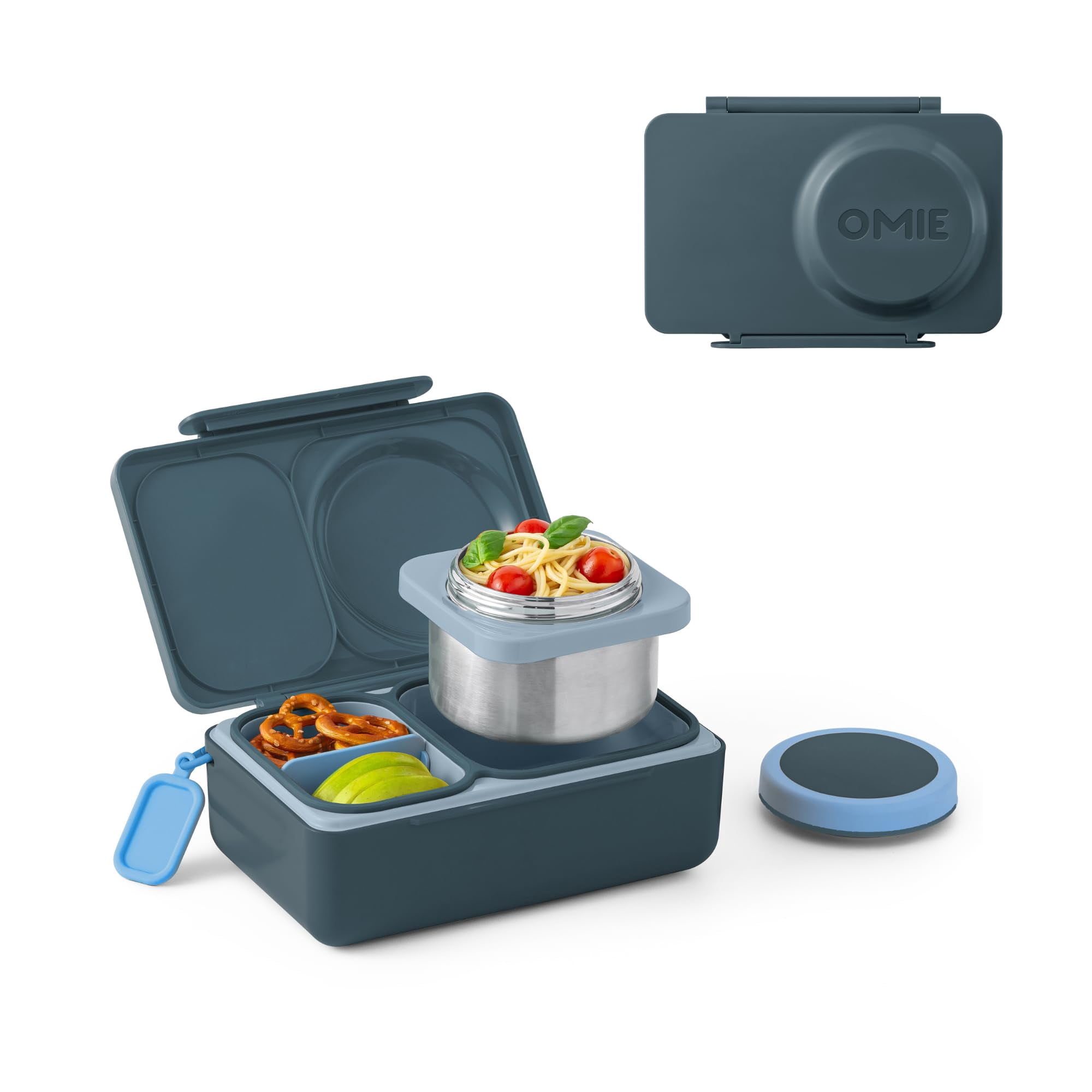 Lonchera Omie Omiebox Up Bento Para Niños Con Frasco Para Comida Y Paquete De Hielo