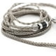 thumbnail image 1 of Cable Linsoul Tripowin Zonie IEM, cable mejorado para auriculares con 16 núcleos chapados en plata, cable de monitor intraaural SPC de 1,25 m, 1 of 3