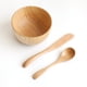thumbnail image 1 of 1/3PCS Wood DIY Face Mask Mixing Bowl with Spoon Aromatherapy Bowl Set Massage Oil Face Care Salon Essential Makeup Tool Kits, 1 of 3