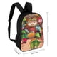 thumbnail image 2 of Tren de Dinosaurios-theme Backpack, Campus style schoolbag Bookbag with Adjustable Shoulder Straps And Large Zip Compartment, Unisex Travel Bags., 2 of 6