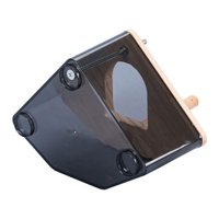 Ioensy - Caja De Cría De Pájaros Casa Para Pájaros Abierta Lateral Para Jaula Para Periquitos Periquitos Agapornis Gris