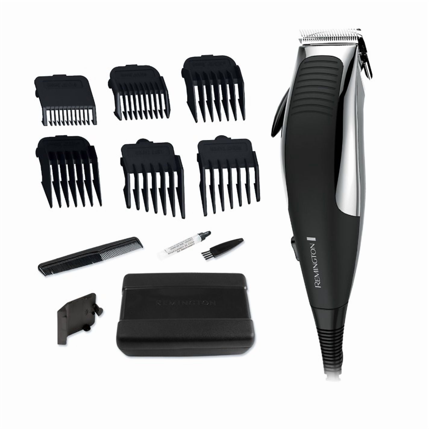 Remington - Máquina Corta Pelo Color Cromada