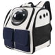 thumbnail image 5 of Pet Cat Carrier Mochila Ventilada Transpirable Cápsula Bandolera Malla Blanco, 5 of 5