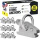 thumbnail image 1 of Anclajes O-Ring DC Cargo Mall Paquete de 10, Acero 6000 lbs, 1 of 7