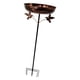 thumbnail image 1 of Comedero Para Pájaros De Metal Multiusos Para Jardín Patio Y Césped, 1 of 5