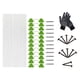 thumbnail image 2 of Juego De Aros Para Invernadero, Tiras De Soporte Para Camas Elevadas, Cubierta Para Fila De Redes De Jardín, Juego De 18 Aros, 2 of 5