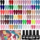 thumbnail image 1 of Set Esmalte Gel Uñas JODSONE 60 Pzs 55 Colores 5ml Base Top, 1 of 3