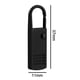 thumbnail image 5 of 4 piezas de repuesto para tiradores de cremallera, extensiones para cremalleras de equipaje, etiquetas para cremalleras de mochila, manijas, reparación de maletas., 5 of 8