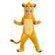 thumbnail image 1 of Disfraz de Simba de El Rey León de Disney para niños pequeños, mono de felpa con cola, tocado, guantes y cubrezapatos 4T, amarillo, 1 of 9