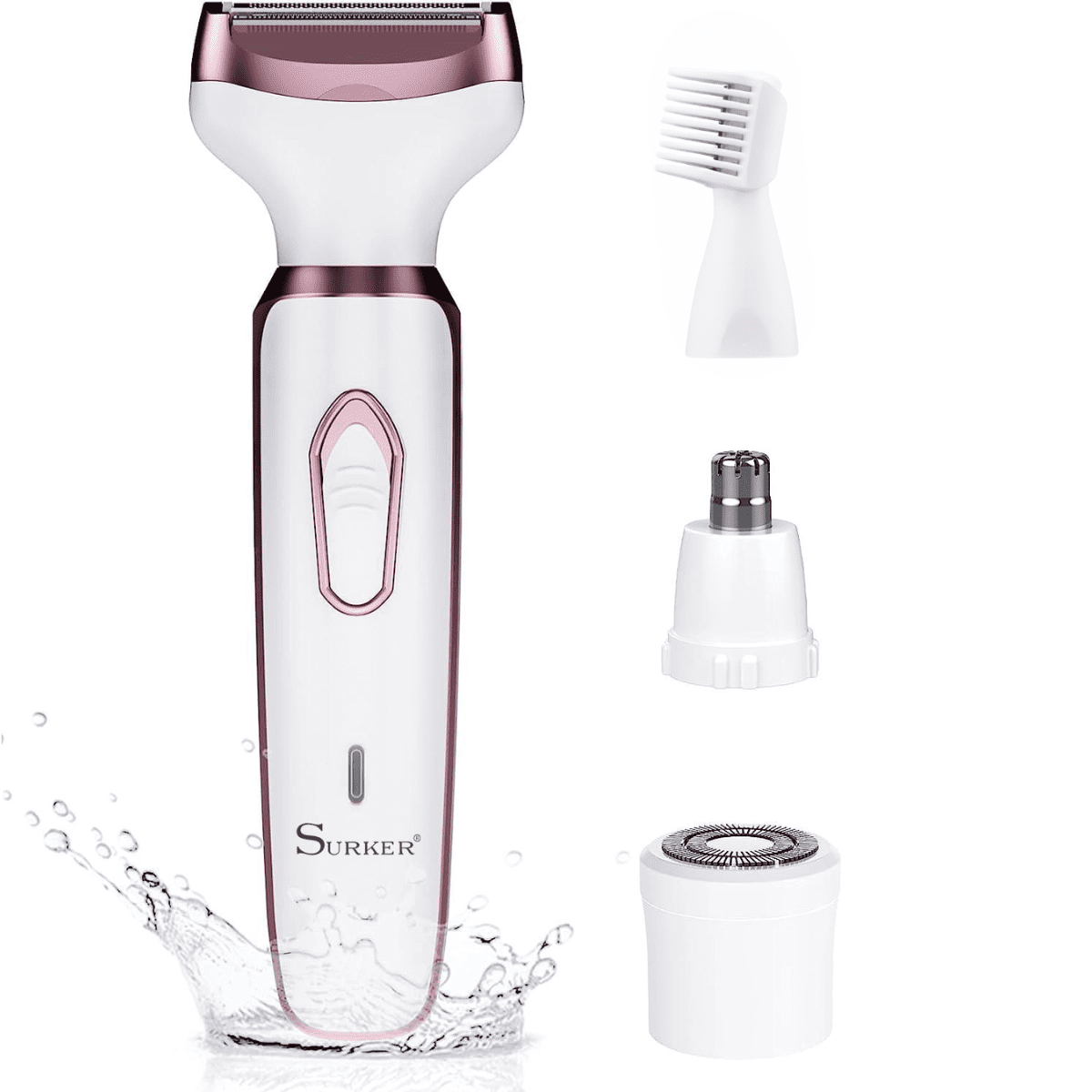 Genérico - Maquina Depiladora Portatil Recargable Mujer Waterproof 4 En 1