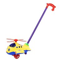Magideal - Carro De Juguete De Avión De Dibujos Animados, Juguete Educativo Para Deportes Al Aire Libre, Juguete Para Caminar Para Niños, Niñas, Niños, Regalo De