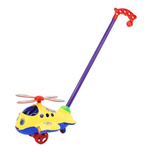 Magideal - Carro De Juguete De Avión De Dibujos Animados, Juguete Educativo Para Deportes Al Aire Libre, Juguete Para Caminar Para Niños, Niñas, Niños, Regalo De