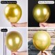 thumbnail image 3 of Balloon PartyWoo Metallic Gold, 140 unidades, diferentes tamaños, 3 of 6