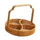 thumbnail image 2 of Cesta De Frutas Tejida, Bandeja Organizadora Para Servir Refrigerios Para Escritorio, Cocina Y Baño, 2 of 5