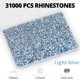 thumbnail image 3 of Strass Worthofbest 35.000 piezas azul bebé de fondo plano, 3 of 7