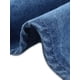 thumbnail image 5 of Chaqueta de Camisa de Mezclilla con Capucha de Bloque de Color para Mujer de Talla Grande de Agnes Orinda, Botonadura Frontal, Manga Larga, Camisa de Jeans con Bolsillos 2X Azul, 5 of 6