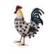 thumbnail image 1 of Estatuilla De Patio De Pollo, Estatua De Jardín Al Aire Libre, Figura De Cerca, Decoración De Gallo De Metal, 1 of 3